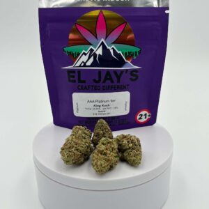 El Jay’s THCa Hemp Flower – King Kush Strain