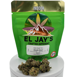 El Jay’s THCa Hemp Flower – Sherb Head Strain