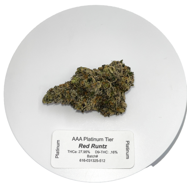 El Jay's THCa Hemp Flower - Red Runtz Strain