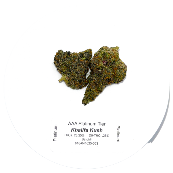 Khalifa Kush Strain High THCa Hemp Flower 26.25 THCa