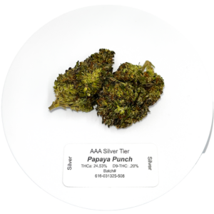 El Jay’s THCa Hemp Flower – Papaya Punch Strain
