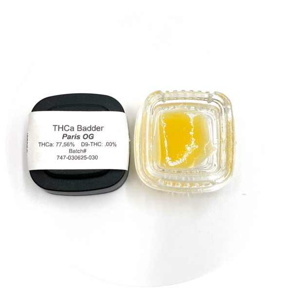 Paris OG Strain Live Resin THCa Badder