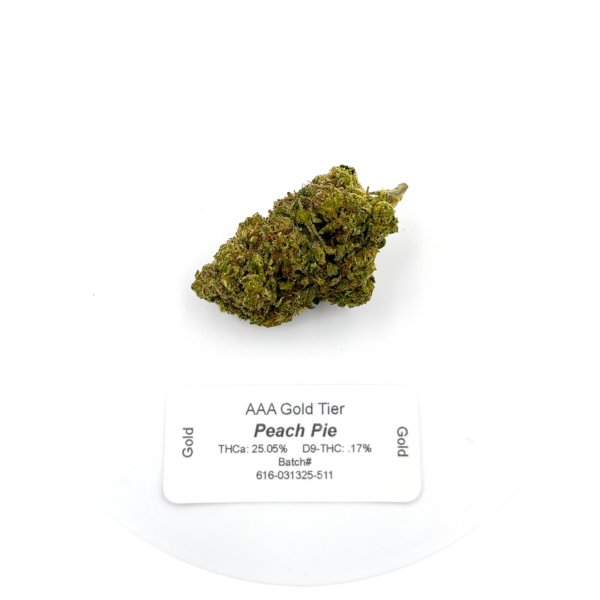 Peach Pie Strain High THCa Hemp Flower 25.05 THCa