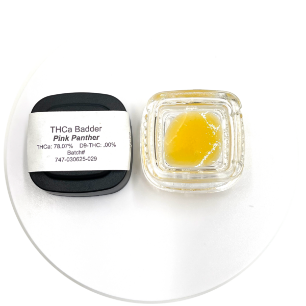 Pink Panther Strain Live Resin THCa Badder