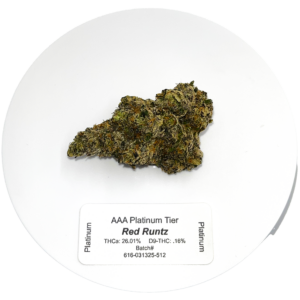 El Jay’s THCa Hemp Flower – Red Runtz Strain